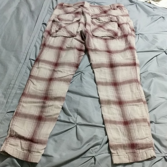 High waisted plaid trousers + - Picture 2 of 3